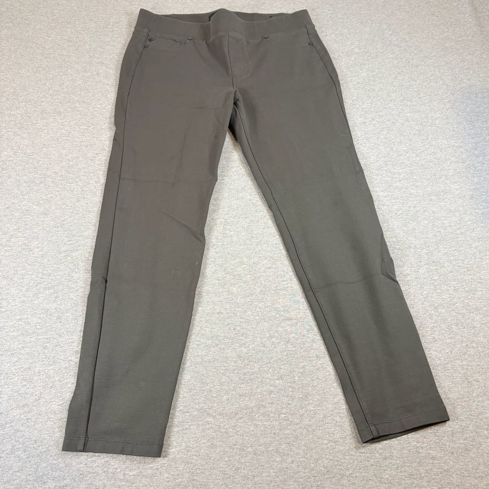 Liverpool Jeans Company Pants Womens 10/30 Gray Gia Glider Pull On Mid Rise